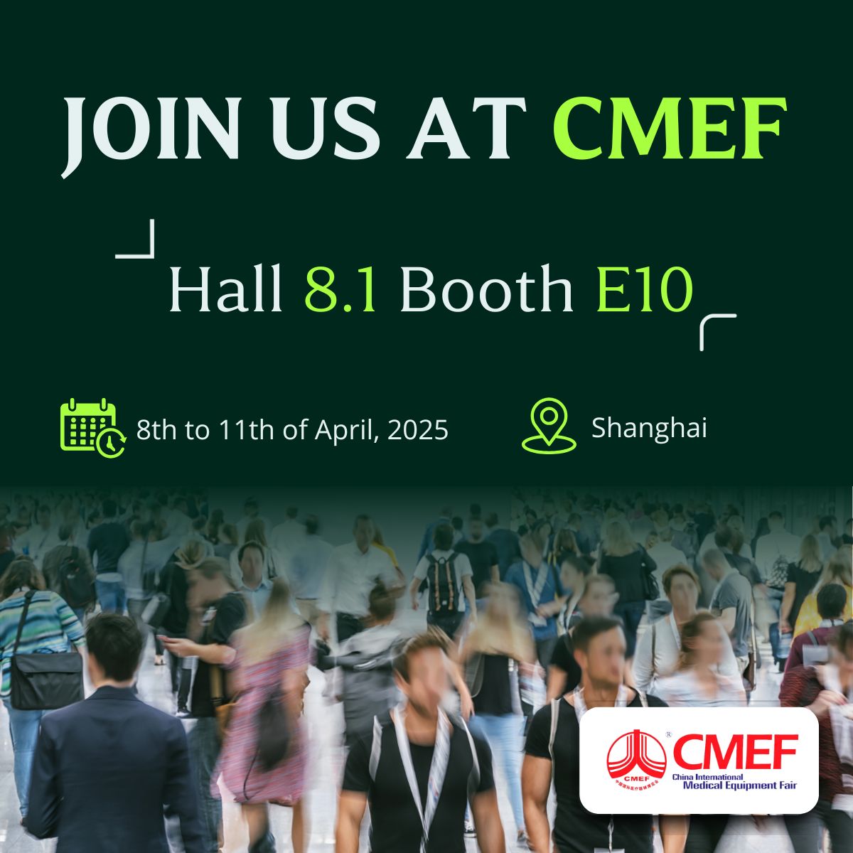 Join us at cmef